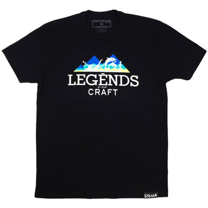 アメリカ製 Pink Dolphin ピンクドルフィン LEGENDS CRAFT Tシャツ 