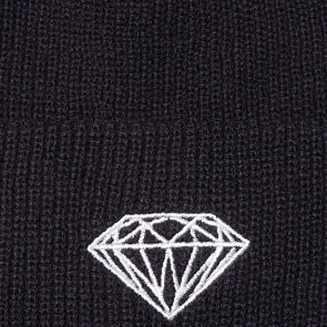 DIAMOND SUPPLY CO. ダイヤモンドサプライ ニット帽 ニットキャップ 紺 ネイビー ブリリアント柄 LA