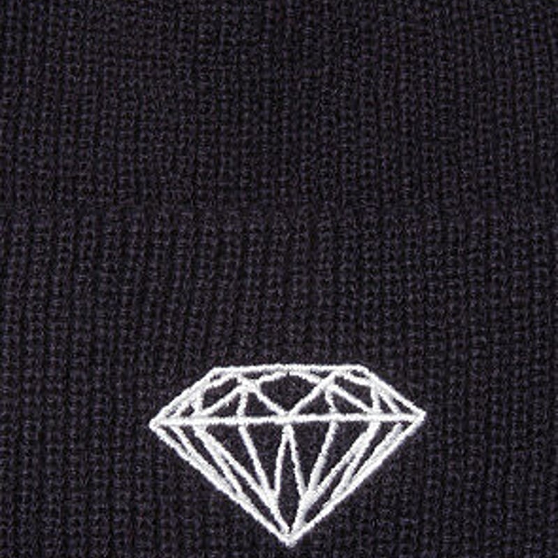 DIAMOND SUPPLY CO. ダイヤモンドサプライ ニット帽 ニットキャップ 紺 