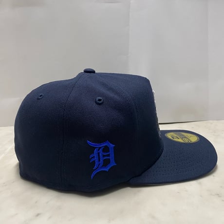 海外限定 NEWERA ニューエラ 59FIFTY Aフレーム Tigers デトロイト タイガース Cartoon キャップ (10-11)
