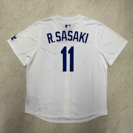 NIKE ナイキ LA Dodgers ロサンゼルス ドジャース 佐々木朗希 MLB リミテッドエディション ジャージー Home