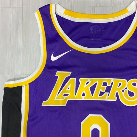 米国規格 NIKE ナイキ Lakers レイカーズ NBA カイルクーズマ オーセンティック ジャージー 紫