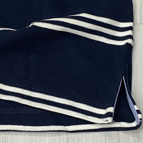 Tommy Hilfiger USAトミーヒルフィガー カスタムフィット ストライプ ポロシャツ (R4F-40)
