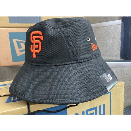 公式クラブハウスモデル NEWERA ニューエラ MLB サンフランシスコ ジャイアンツ Giants バケットハット
