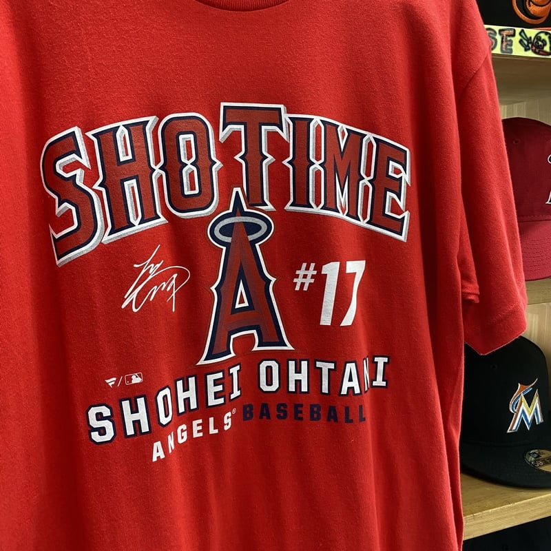 大谷翔平 #17 MLB ANGELS ナンバーT Majestic