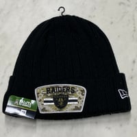 限定Salute to Service ニューエラ NEWERA ニット帽 NFL ラスベガス レイダース Raiders (Beanie141)