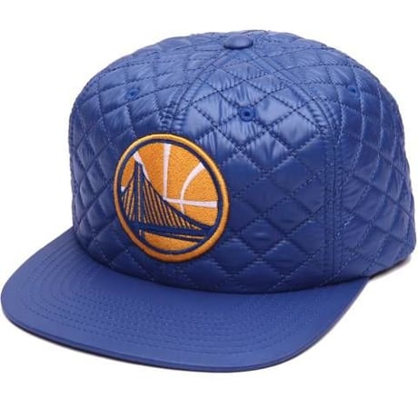 Mitchell&Ness NBA ゴールデンステート ウォリアーズ Warriors キルティング スナップバック