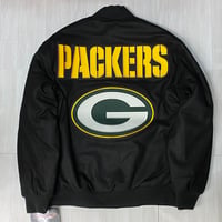 USA限定 JHデザイン Packers グリーンベイ パッカーズ Throwback リバーシブル スタジャン NFL