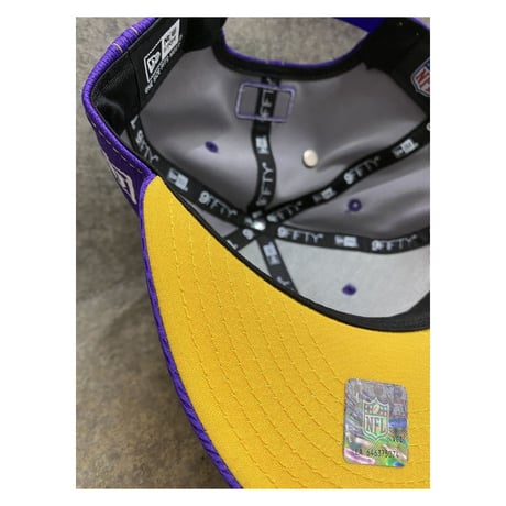 限定 NFL 100周年記念 NEWERA ニューエラ ミネソタ バイキングス スナップバックキャップ 9Fifty
