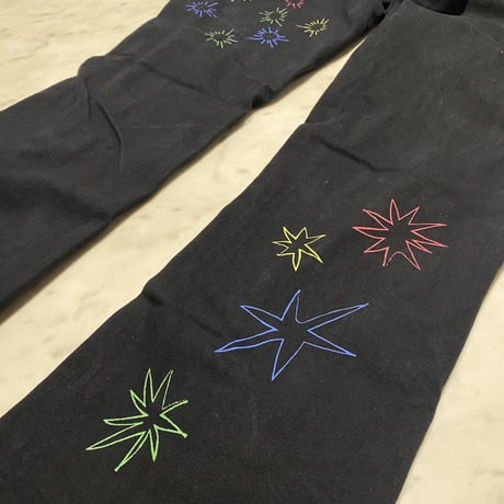 海外限定 KDNK ディーケーエヌケー Stacked Skinny Flare スタックド スキニーフレア ジーンス (JNS49)