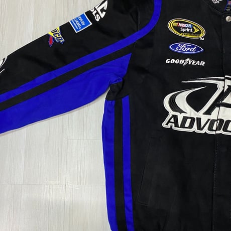 全米最強モータースポーツ NASCAR ナスカー JHデザイン ADVOCARE レーシングジャケット Trevor トレバー (NSCR22)