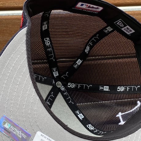 限定 NEWERA ニューエラ 59FIFTY スプリングトレーニング メッシュキャップ Twins ツインズ 紺