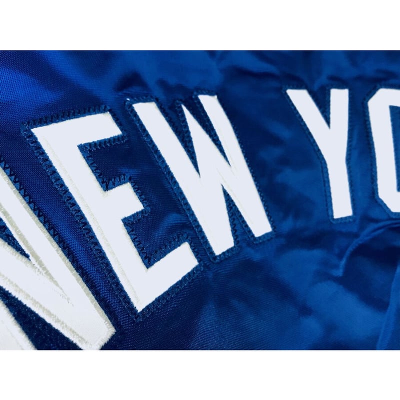 STARTER スターター NY ヤンキース YANKEES サテン スタジャン MLB 紺