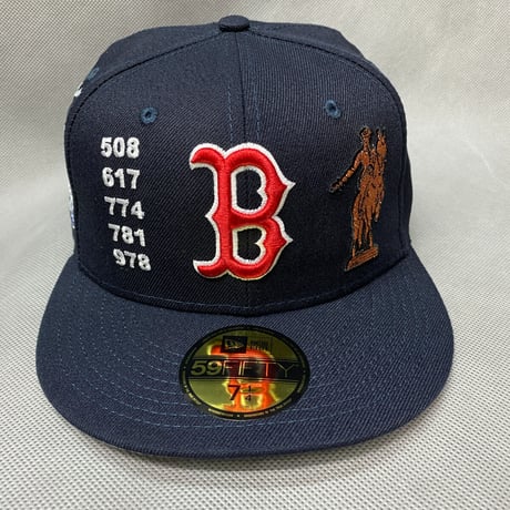 59FIFTY ニューエラ 限定モデル ボストン レッドソックス 紺 MLB エリアコード AreaCode ジョージワシントン