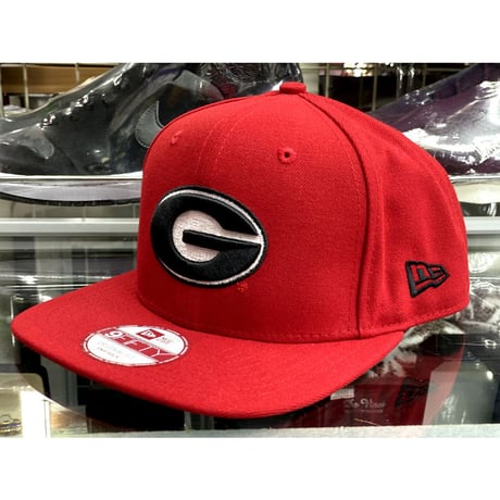 NCAA Collegiate ジョージア大学 ブルドッグス Bulldogs ニューエラ 9FIFTY スナップバック キャップ