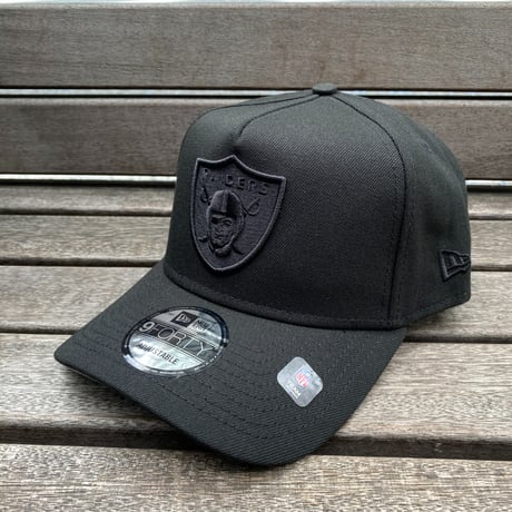 USA仕様 Newera ニューエラ NFL 9Forty A-Frame Aフレーム LV Raiders レイダース キャップ (940-48)