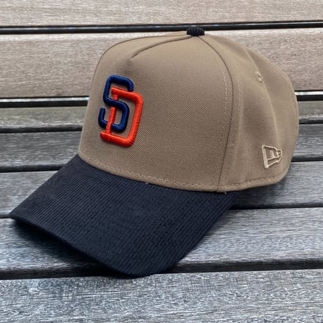 海外限定 Newera ニューエラ 9Forty A-Frame Aフレーム SD Padres パドレス 1998WS ワールドシリーズ キャップ (940-183)