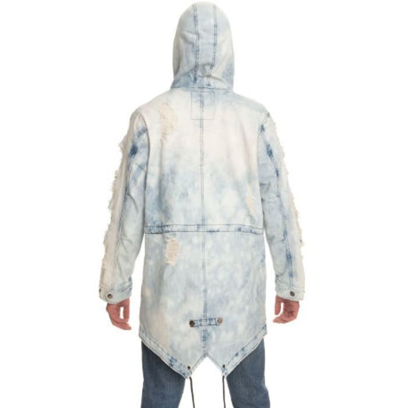 スモークライズ SmokeRise デニム ジャケット モッズ ミディアム丈