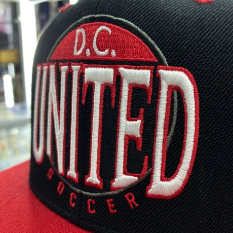MLS メジャーリーグサッカー Mitchell&Ness スナップバックキャップ D.C. ユナイテッド  (MLS4)
