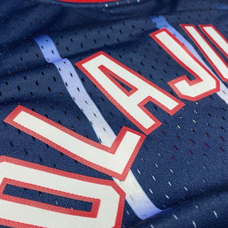 Mitchell&Ness NBA HWC ヒューストン ロケッツ HAKEEM アキーム ＃34 バスケシャツ