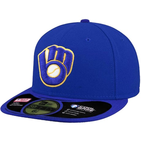 レア 旧モデル 59FIFTY ニューエラ Newera ミルウォーキー ブルワーズ Brewers オーセンティック (16-2)