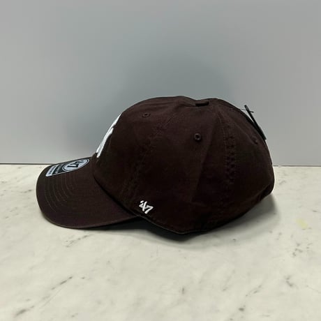 USA仕様 '47 Brand 47ブランド NY Yankees ニューヨークヤンキース Clean Up ストラップバックキャップ(47c1)