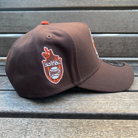 海外限定 Newera ニューエラ 9Forty Aフレーム Browns セントルイス ブラウンズ Cooperstown キャップ (940-273)