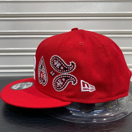 USA限定 Newera ニューエラ 9FIFTY ペイズリー スナップバック MLB フィリーズ Phillies