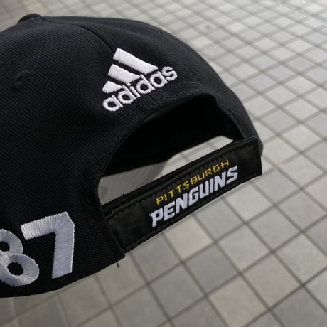 #87 シドニークロスビー Adidas アディダス ピッツバーグ ペンギンズ NHL ボールキャップ