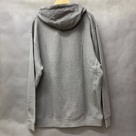 ラスト1  【XL】 ダイヤモンドサプライ Diamond supply co. スウェット プルオーバー パーカー REAP グレー