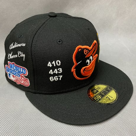 59FIFTY ニューエラ Newera 限定モデル O's ボルチモア Orioles オリオールズ MLB エリアコード