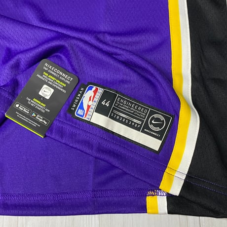 米国規格 NIKE ナイキ Lakers レイカーズ 23 レブロンジェームズ オーセンティック ジャージー 紫