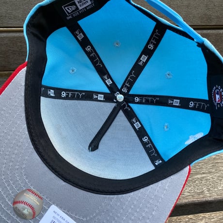 USA限定 9FIFTY A-Frame ニューエラ MLB エンゼルス LA Angels スナップバックキャップ Cartoon (950-260)