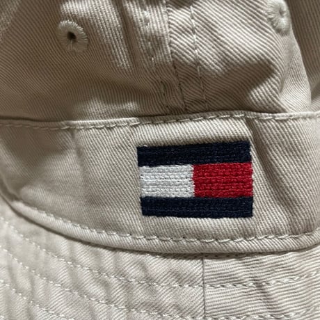 USA限定 トミーヒルフィガー TOMMY HILFIGER バケットハット サファリ ベージュ (51)