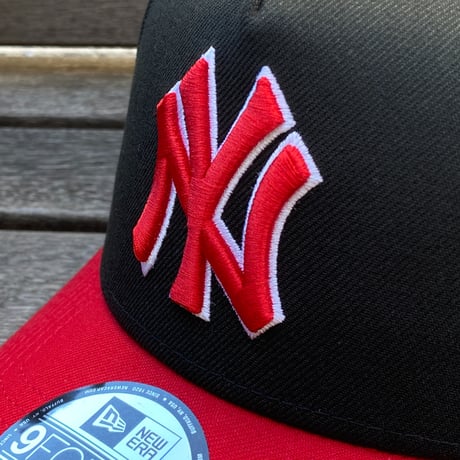 海外限定 Newera ニューエラ 9Forty A-Frame Aフレーム NY Yankees ヤンキース 2000WS キャップ (940-24)