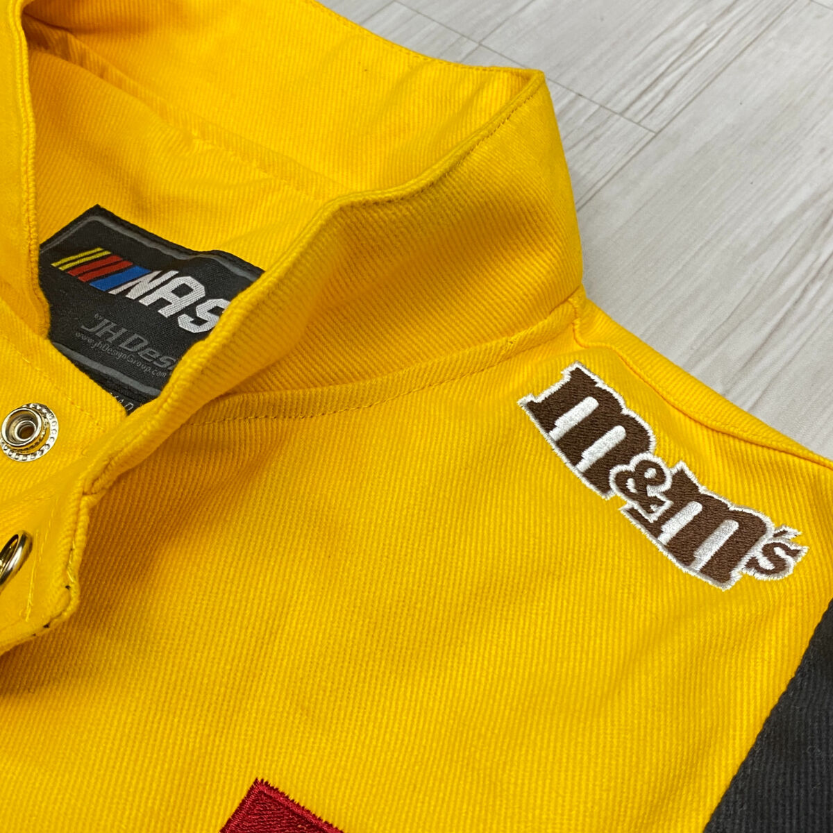 限定 NASCAR ナスカー JHデザイン M&M's レーシングジャケット 限定 NASCAR ナスカー JHデザイン M&M's レーシングジャケット