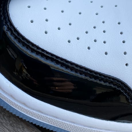 NIKE ナイキ JORDAN1 SJ LOW スペシャルエディション 黒パテント ダークコンコルド (AJ101)