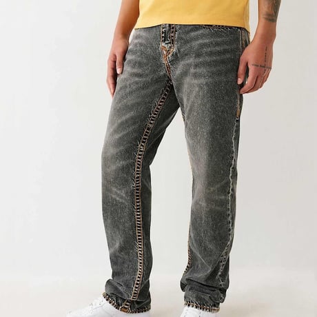 プレミアムジーンズ True Religion トゥルーレリジョン Ricky Big T Straight リッキー ストレート ジーンズ (JNS253)