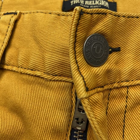 プレミアムジーンズ True Religion トゥルーレリジョン グラデーション フラップポケット 馬蹄 デニム  (JNS255)