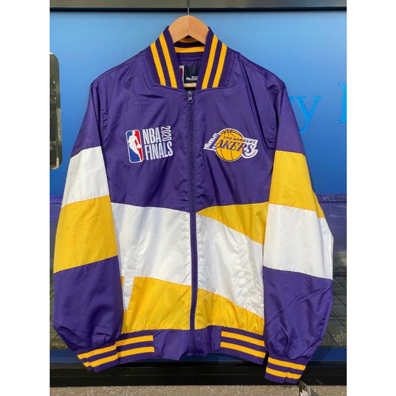 リーボック NBA LAKERSレイカーズトラックジャケット　パープル　2XL