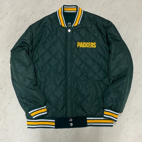海外限定 NFL JHデザイン GB Packers グリーンベイ パッカーズ チャンピオンズ リバーシブル スタジャン