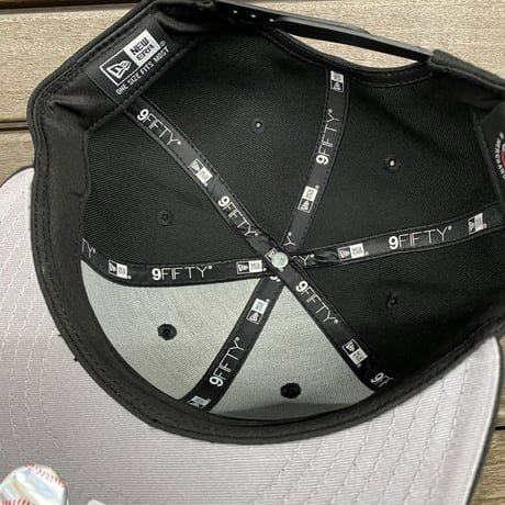 9FIFTY ニューエラ Newera タンパベイ レイズ TB Rays スーパーブラック スナップバックキャップ BOB (950-165)