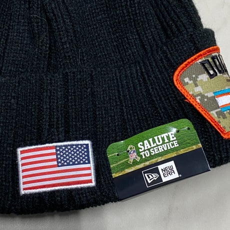 限定Salute to Service ニューエラ NEWERA ニット帽 NFL マイアミ ドルフィンズ Dolphins