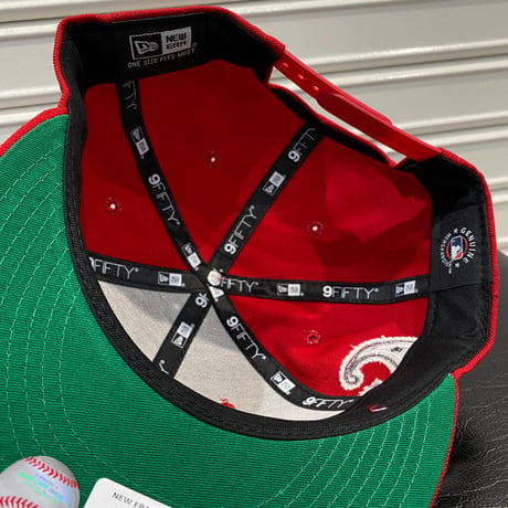 USA限定 Newera ニューエラ 9FIFTY ペイズリー スナップバック MLB ワシントン ナショナルズ