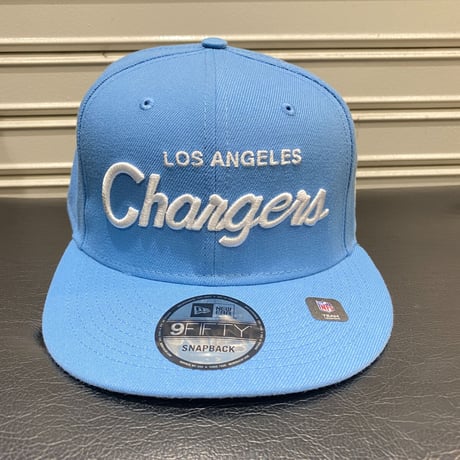 USAモデル NEWERA NFL ロサンゼルス チャージャーズ GRISWOLD スナップバックキャップ
