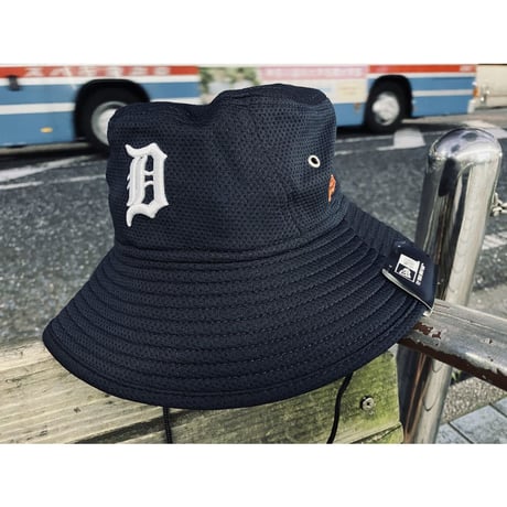 REDUX ニューエラ NEWERA デトロイト TIGERS タイガース バケットハット 紺 フリーサイズ MLB