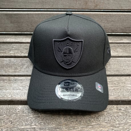 USA仕様 Newera ニューエラ NFL 9Forty A-Frame Aフレーム LV Raiders レイダース キャップ (940-48)
