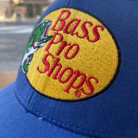 限定ステイトパッチ仕様 Bass Pro Shops バスプロショップス 刺繍ロゴ Kentucky ケンタッキー メッシュキャップ (Bps54)