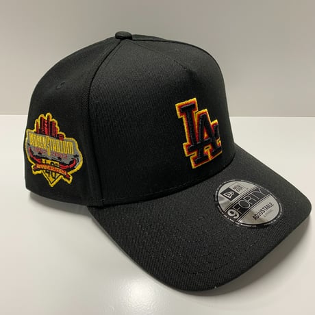 海外限定 Newera ニューエラ 9Forty Aフレーム LA Dodgers ロサンゼルス ドジャース 40周年記念 キャップ (940-291)