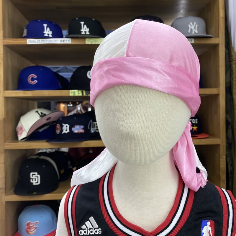 バイカラー DURAGドゥーラグ TIEDOWN インナーキャップ シルキー バイカラー DURAGドゥーラグ TIEDOWN インナーキャップ シルキー